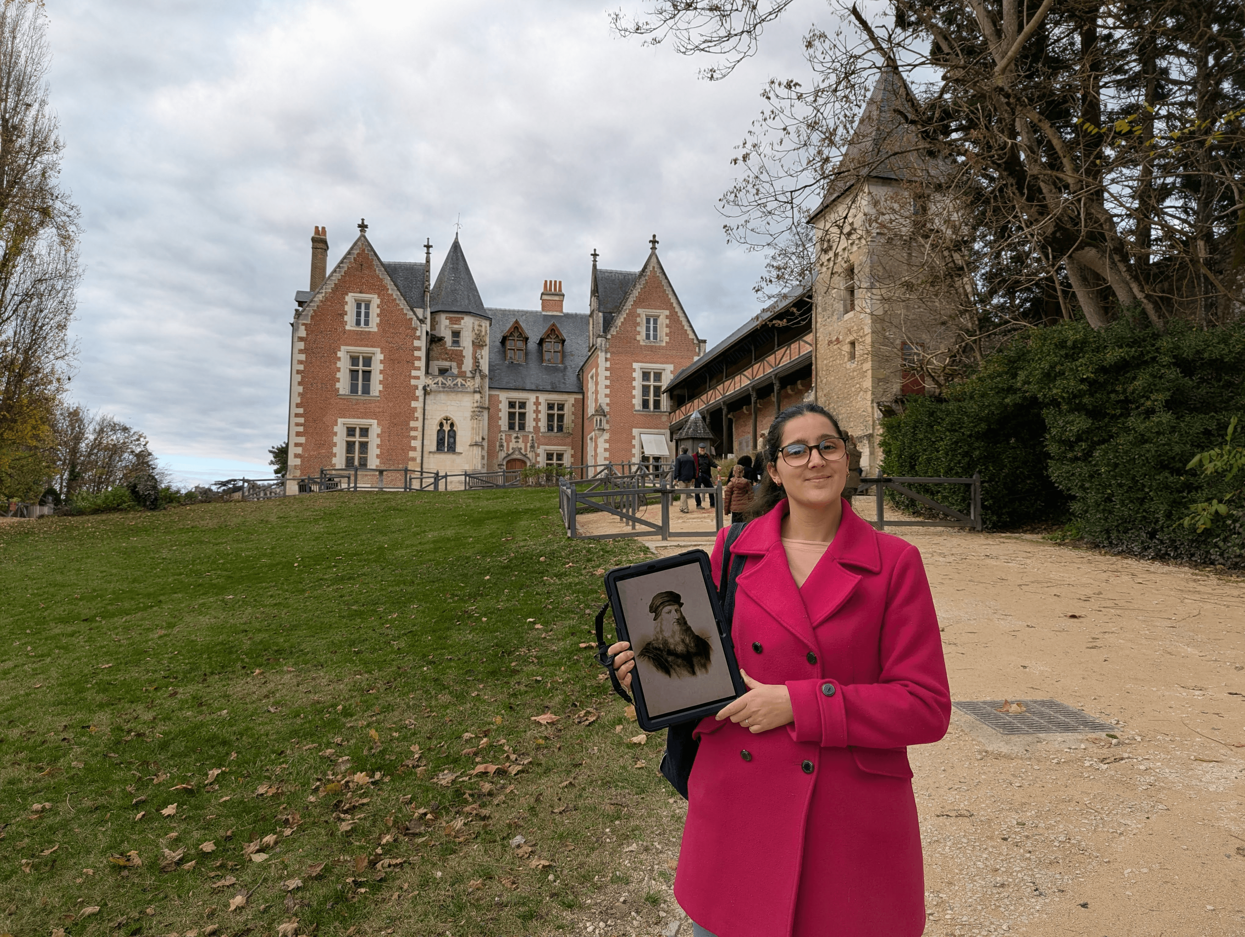 Visite guidée des jardins du Château du Clos Lucé, dernière demeure de Léonard De Vinci